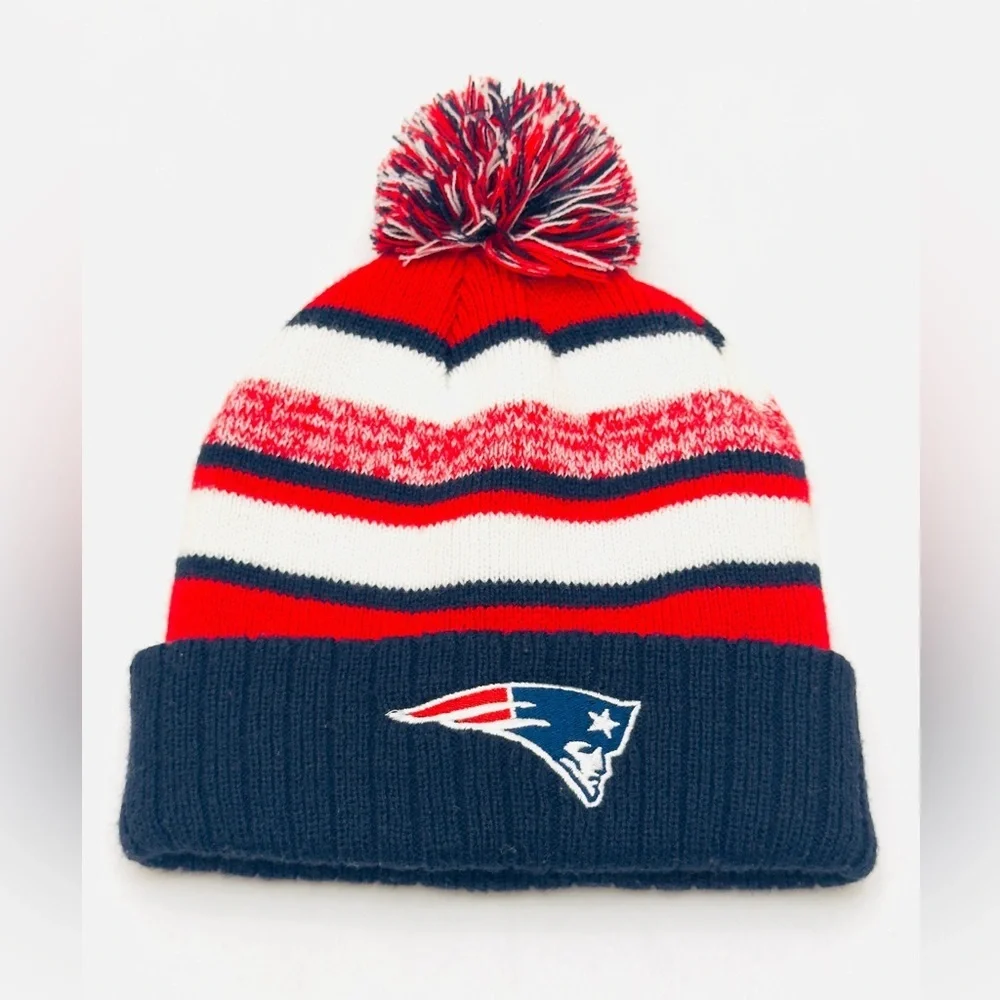 New England Patriots Football new era 2021 sideline knit Beanie Hat One size